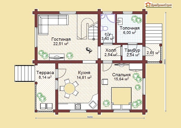 Проект дома № 15
