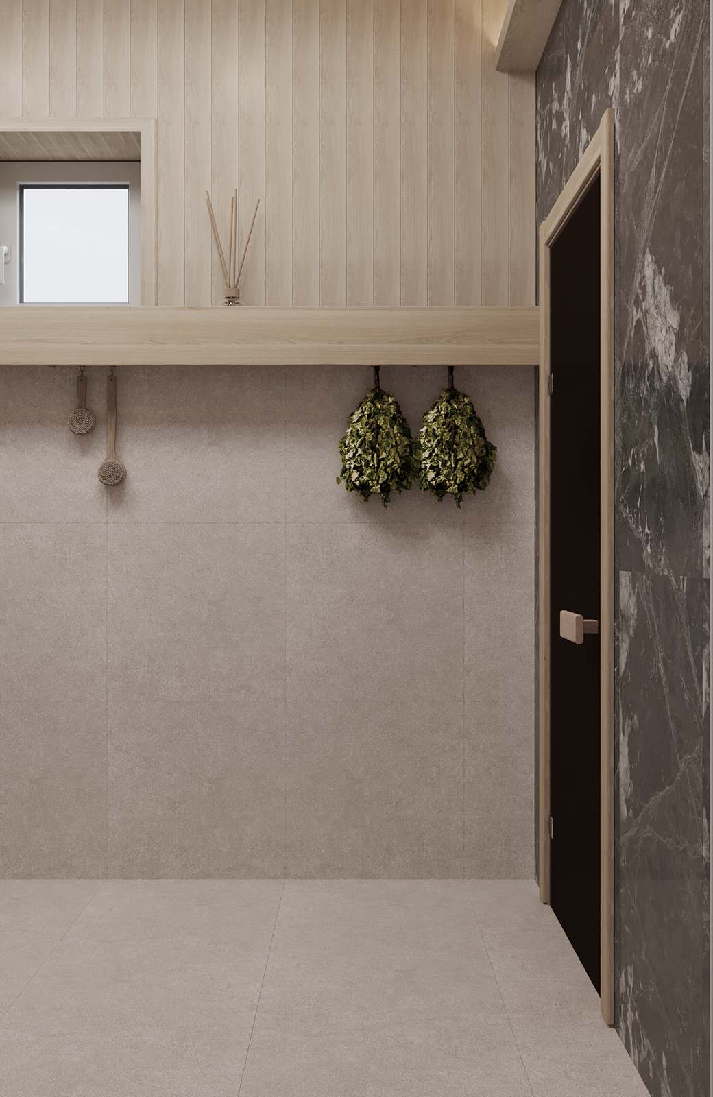 Комната отдыха в сауне