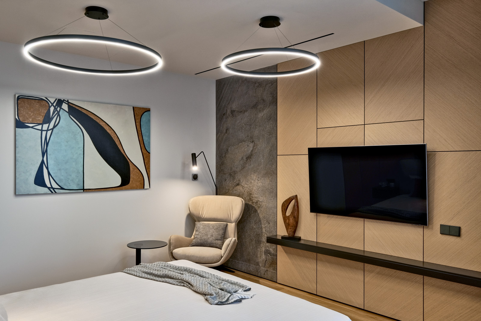 Фото. Роскошные ВИП апартаменты, Сан Сити, 55м, Теплый минимализм