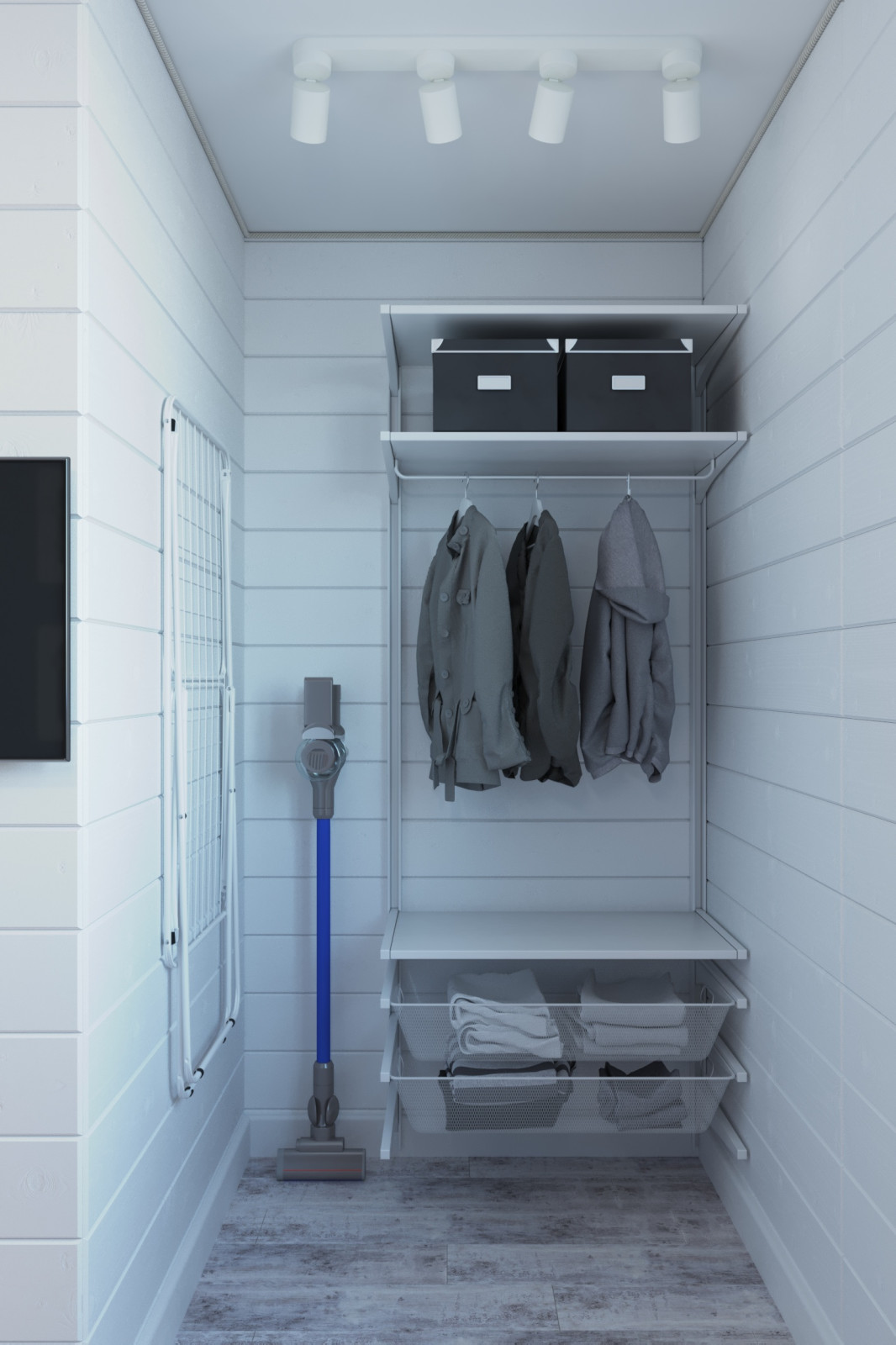 интерьер бытовки рыбака