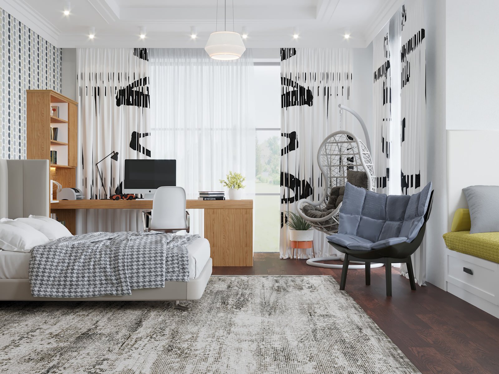 Цветущий сад