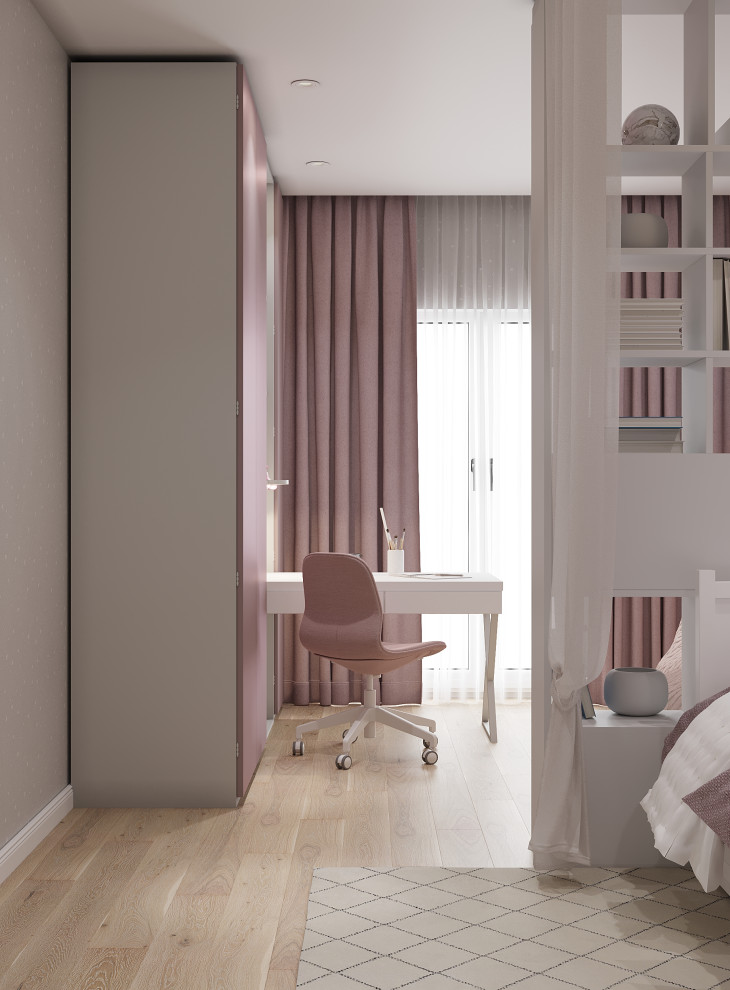 Квартира за городом в природных цветах