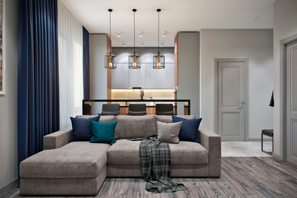 Квартира 60 кв.м. в современном стиле ЖК Ясный