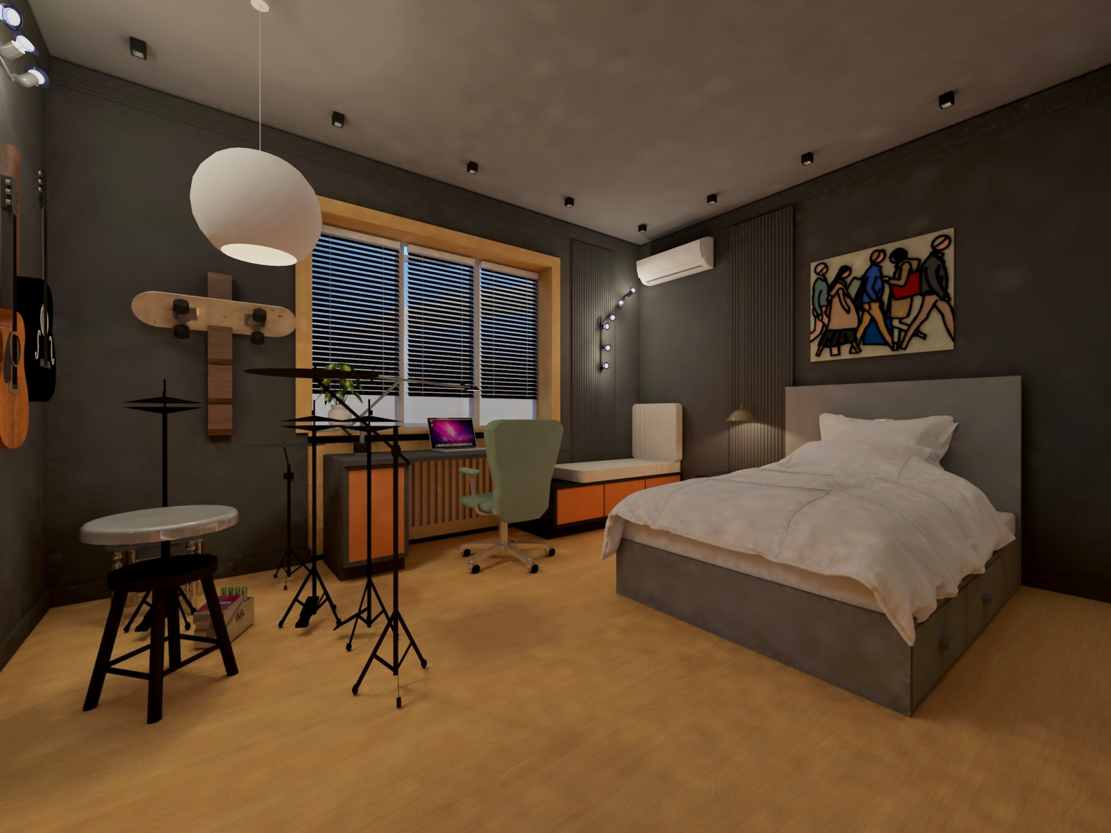 Обложка проекта: Комната для девушки в частном доме Краснодара