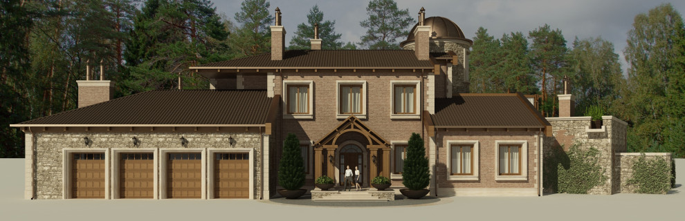 Обложка проекта: Дом в стиле шале