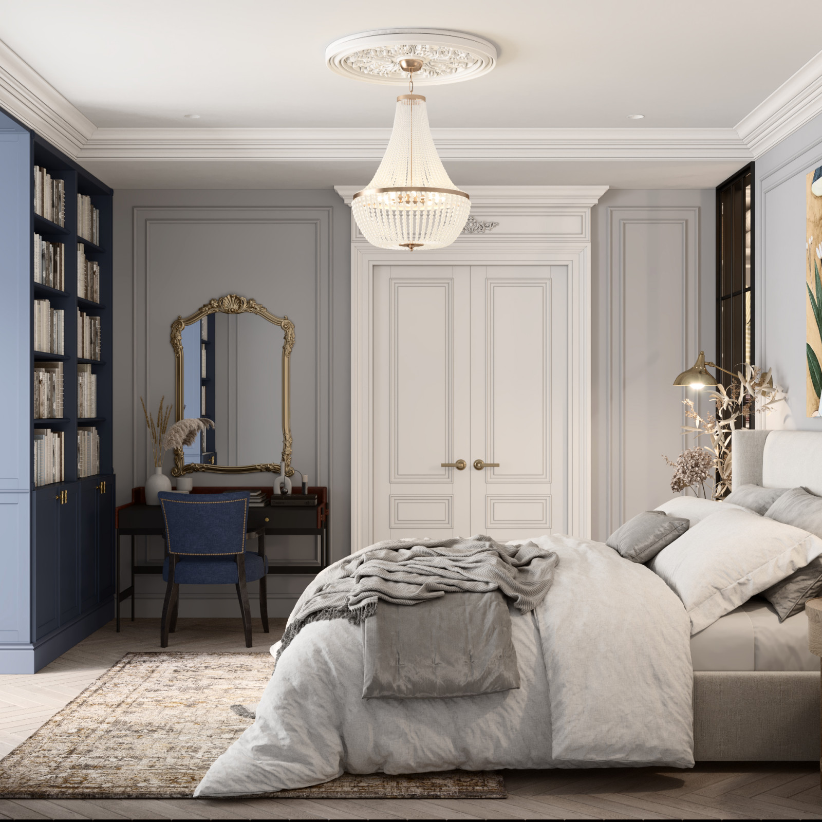 Обложка проекта: Дизайн-проект во французском стиле