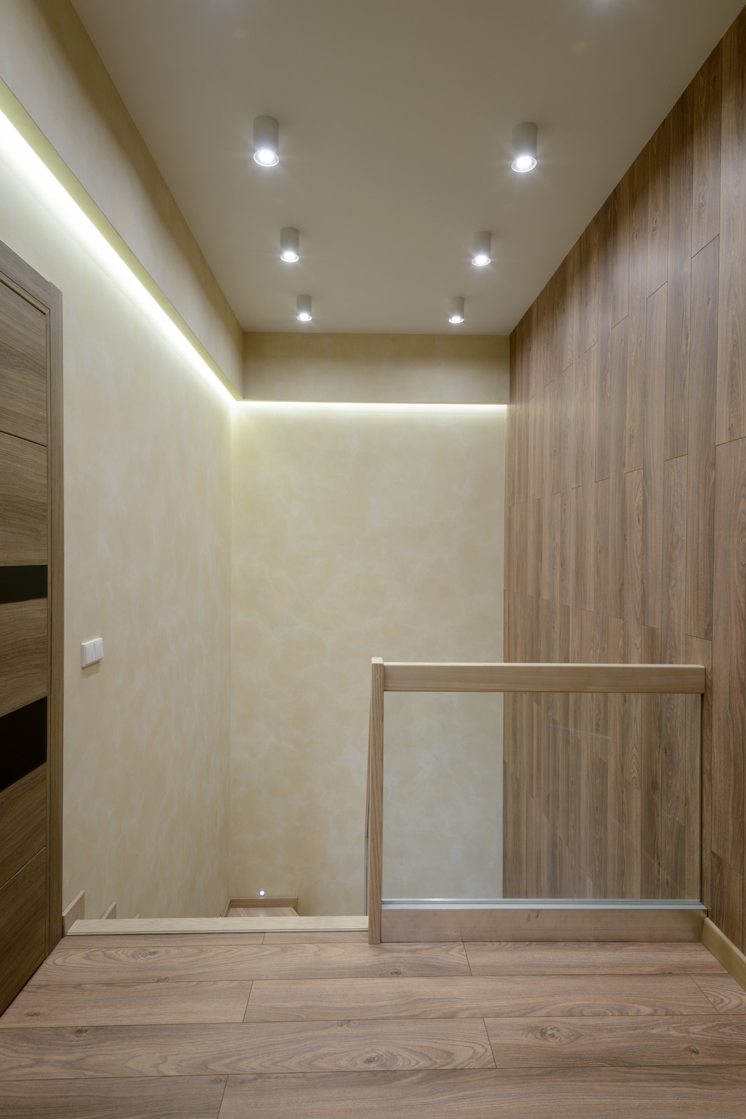 Двухъярусная квартира в стиле Экоминимализм