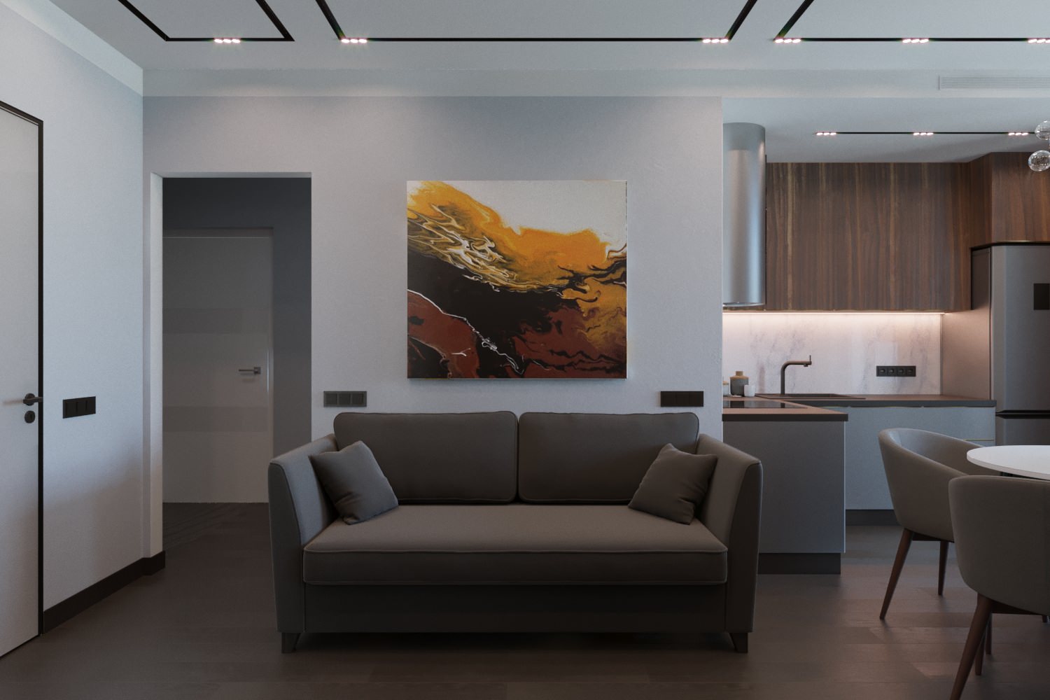 Современная квартира в ЖК «BauHaus» (Баухаус)