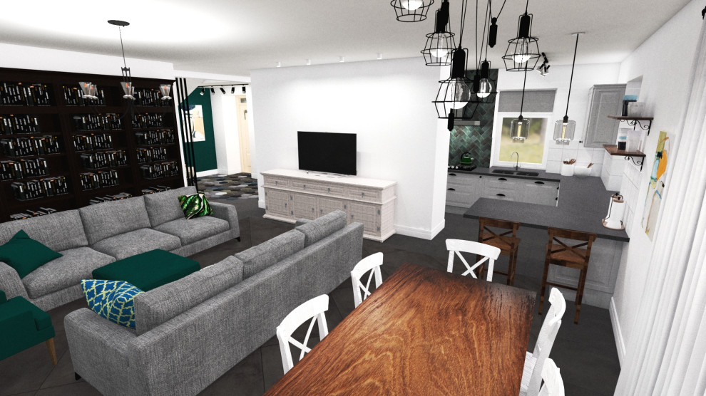 Таунхаус в 3 этажа