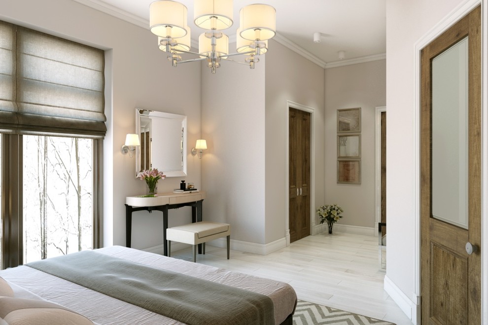 Удобная планировка для спальни