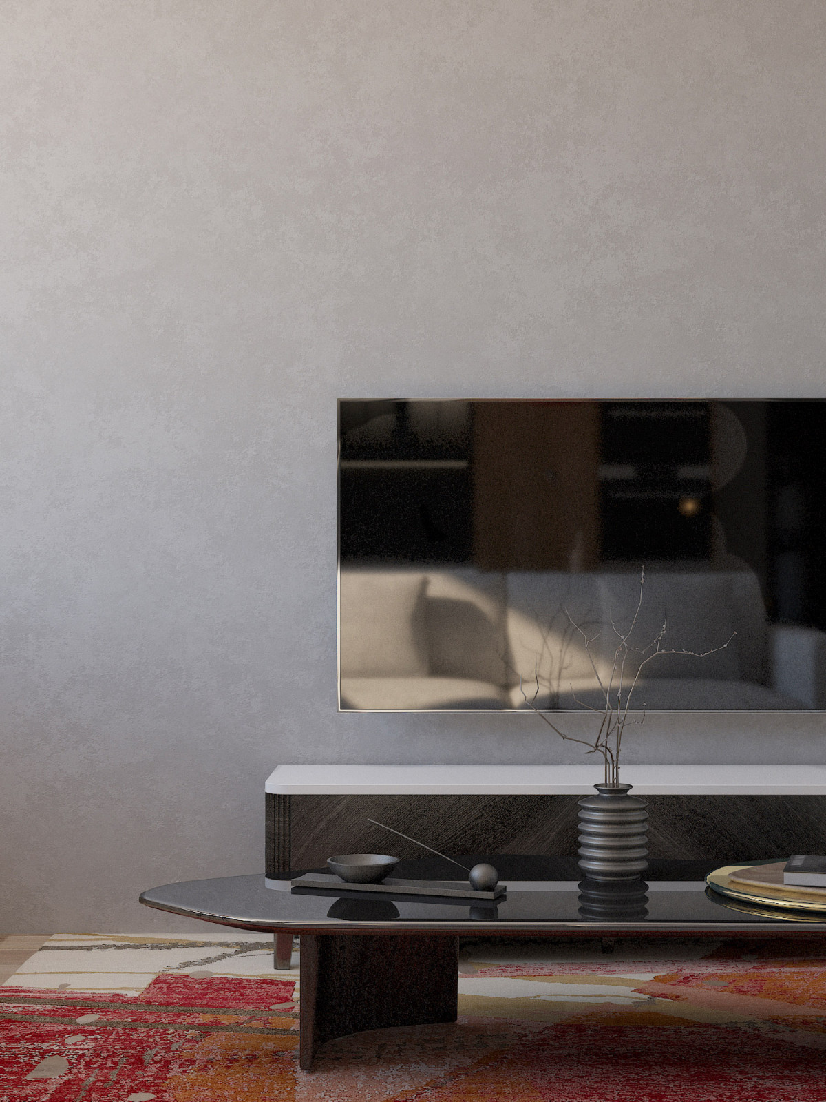 Квартира с азиатскими мотивами