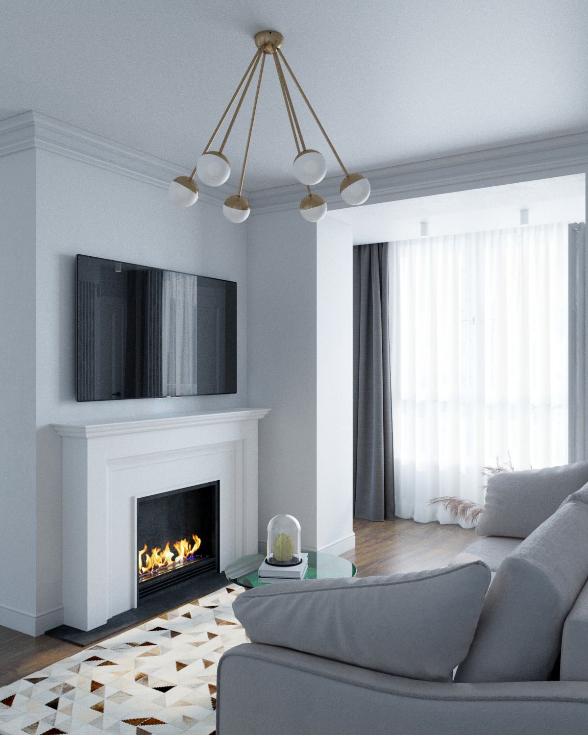 Дизайн квартиры в ЖК "Русский Авангард", Воронеж