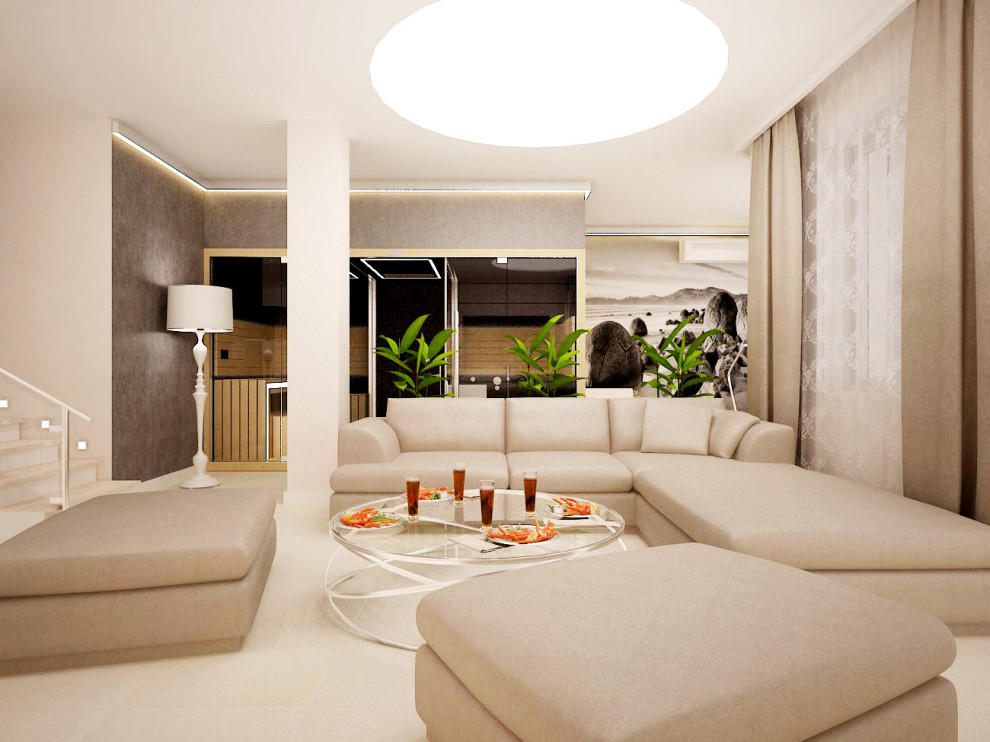 Дизайн проект коттеджа 320 кв.м