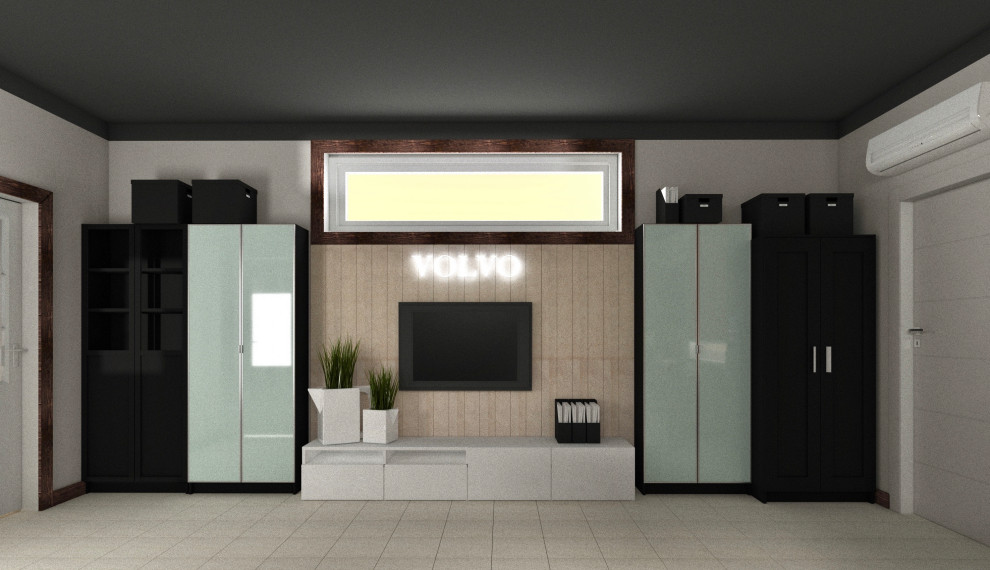 Зона ожидания автосервиса Volvo