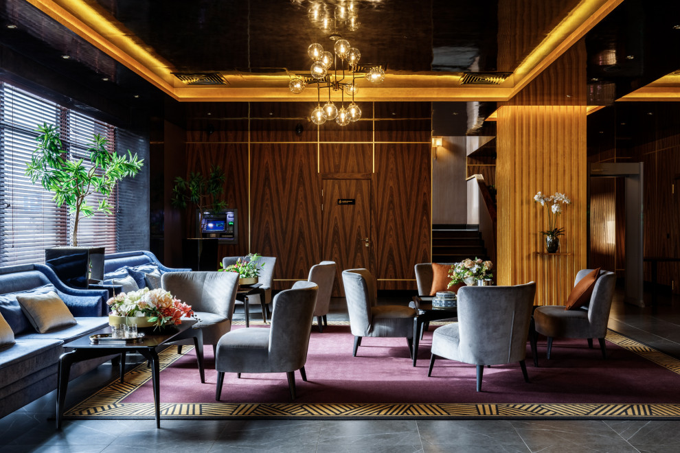 Мебель для гостиницы по проекту Елены Зориной