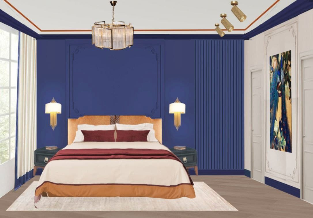 Загородный дом в английском стиле.