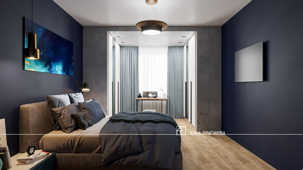 Проект трехкомнатной квартиры г. Екатеринбург