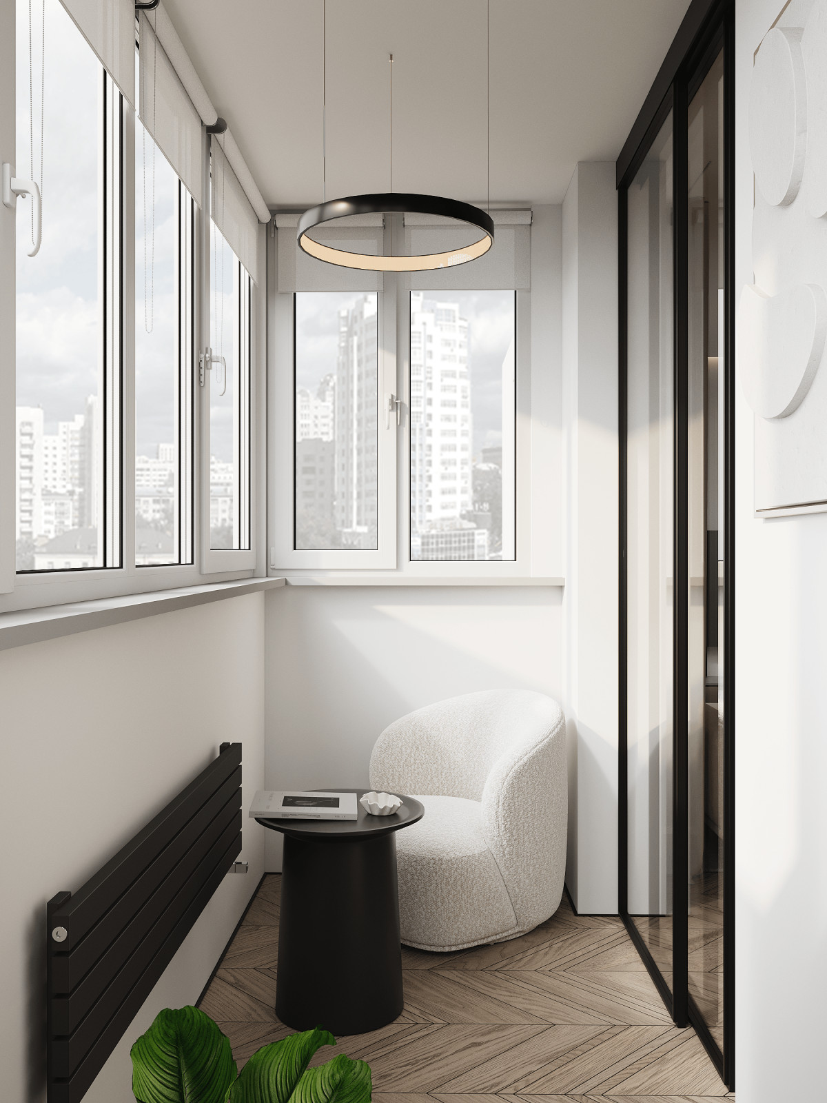 Современная квартира для молодой семьи