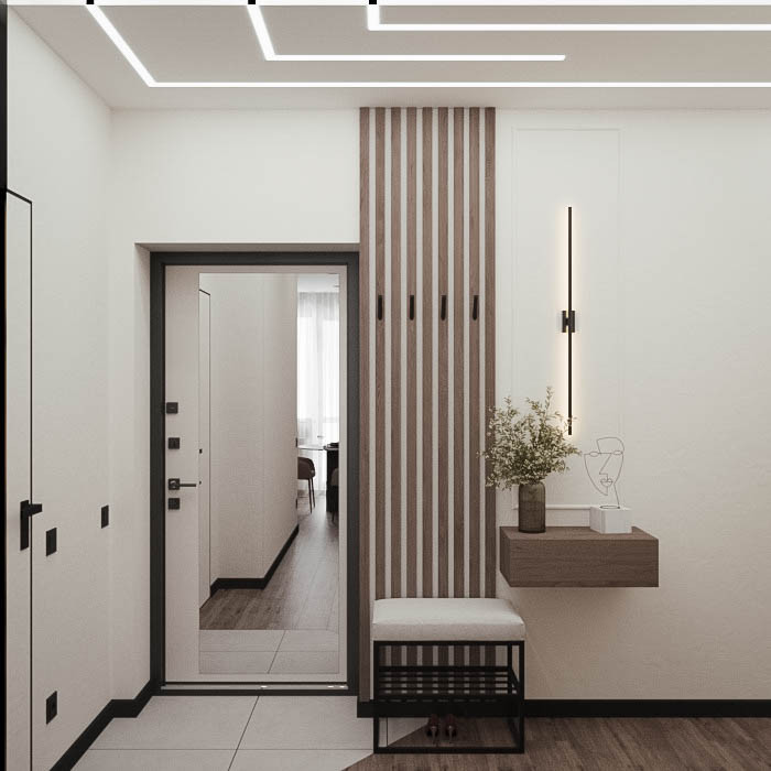 Нежная двушка в  ЖК Атлант