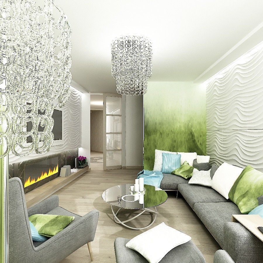 Обложка проекта: Квартира в стиле "Фьюжин"