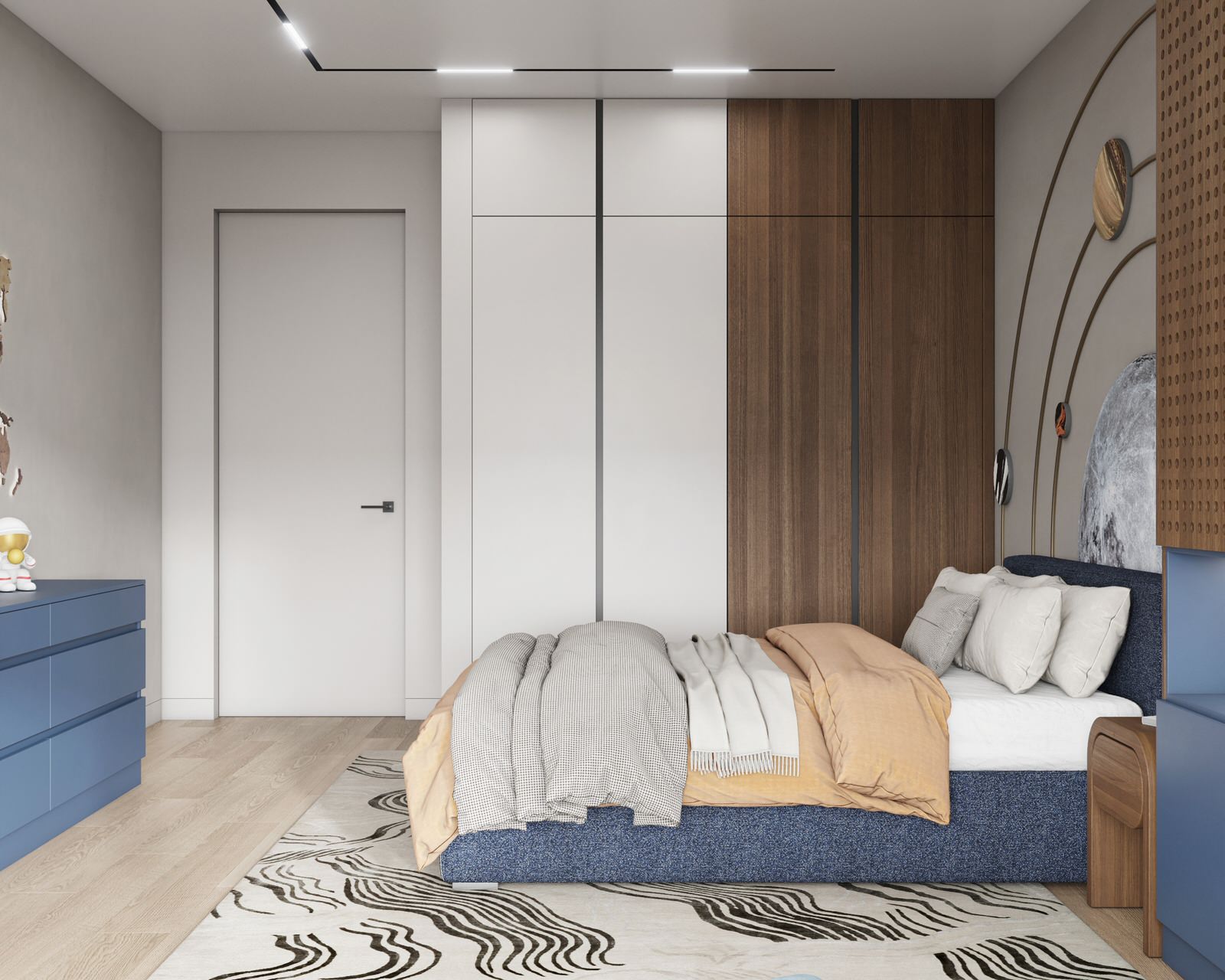 ЖК Sky House, квартира для семьи с двумя детьми