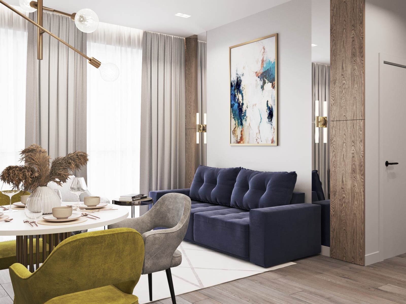 двухкомнатная квартира 70 метров