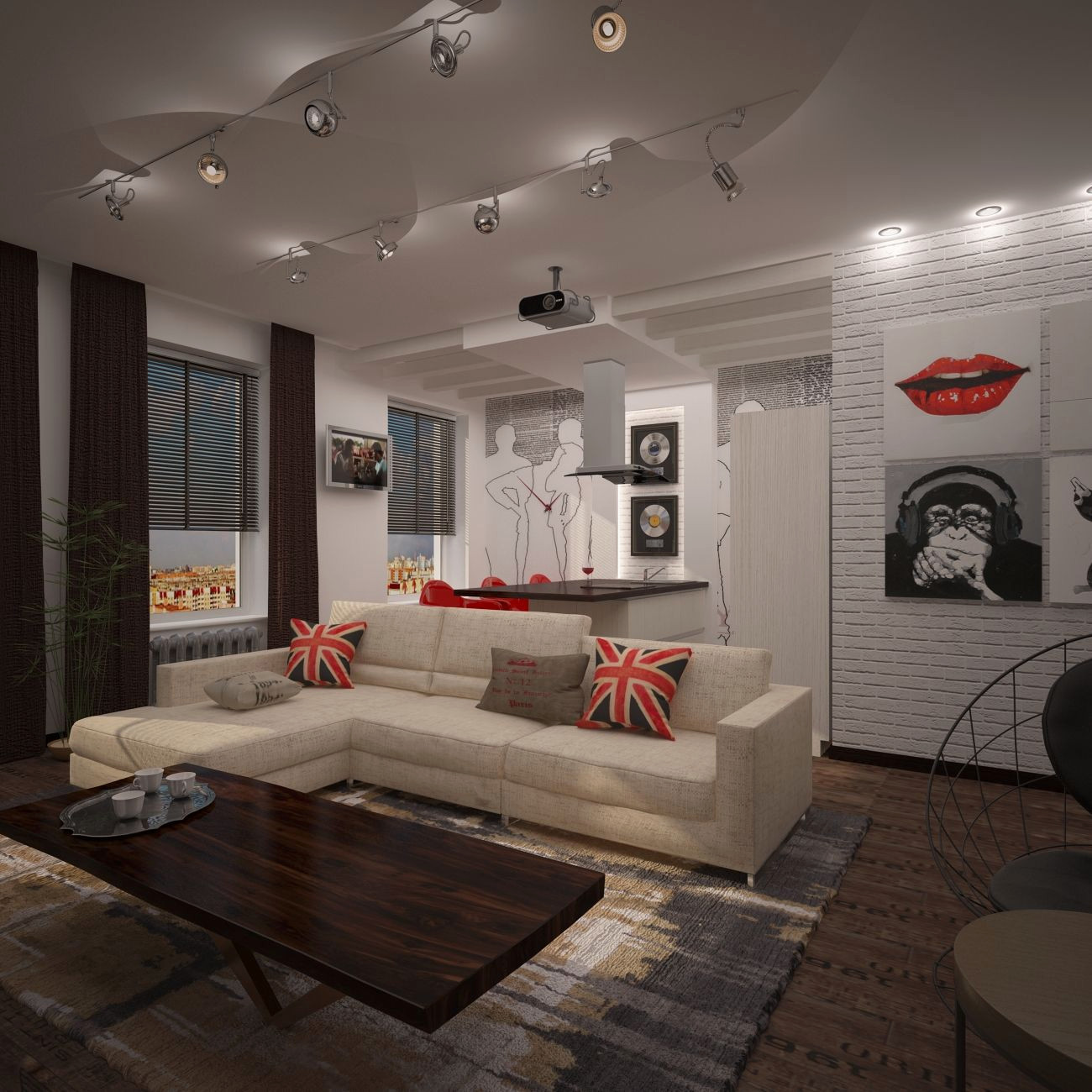 Жилые интерьеры