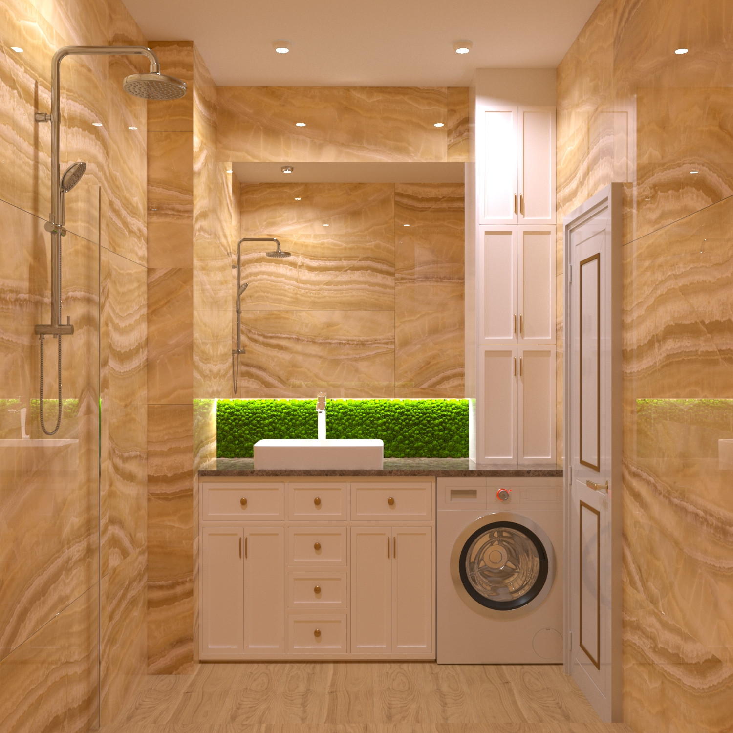 Ванные комнаты.