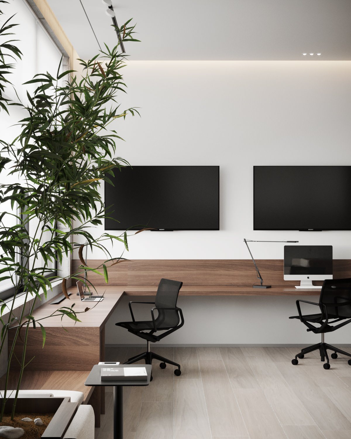 The Whale – Minimalist modern home office