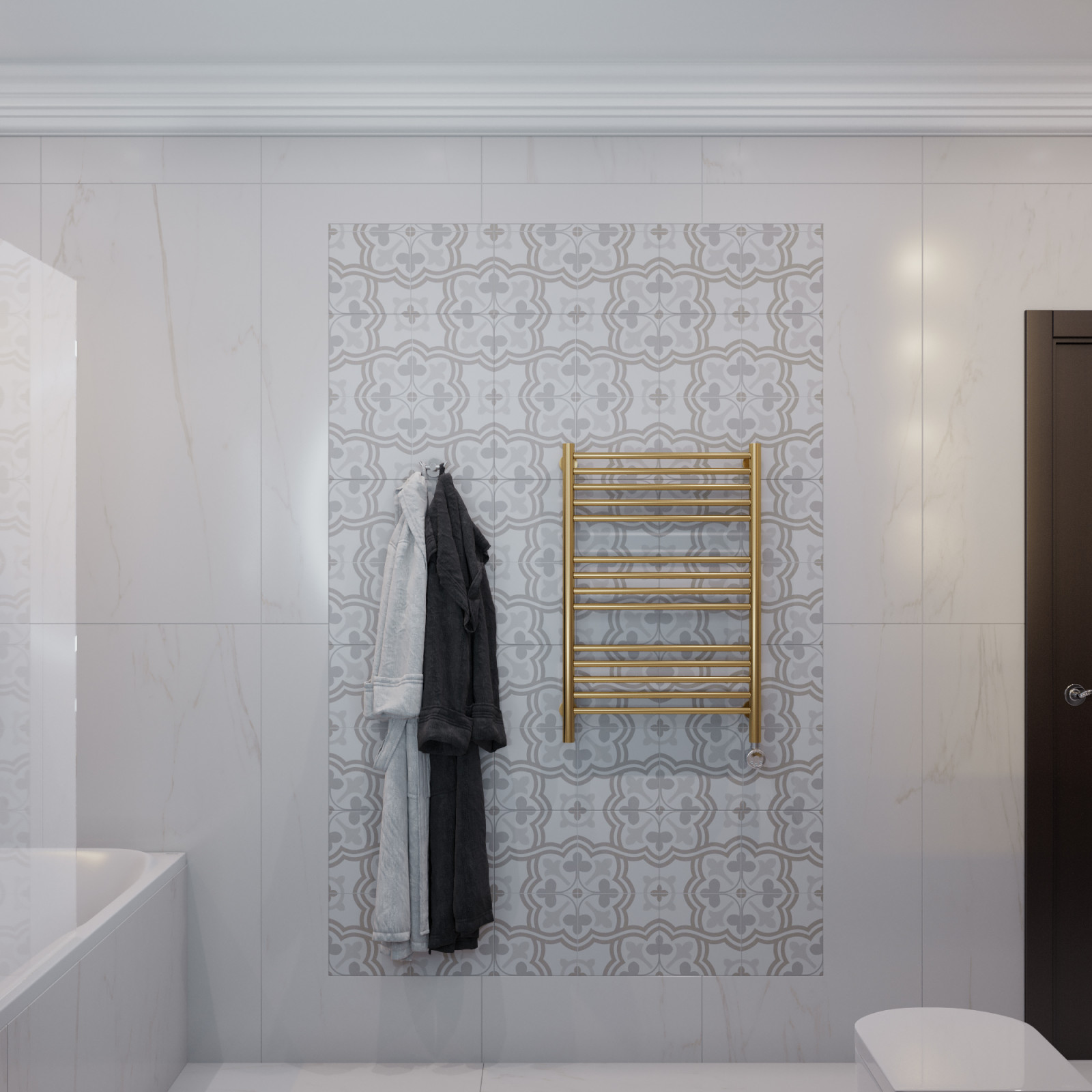 Современная квартира с элементами неоклассики