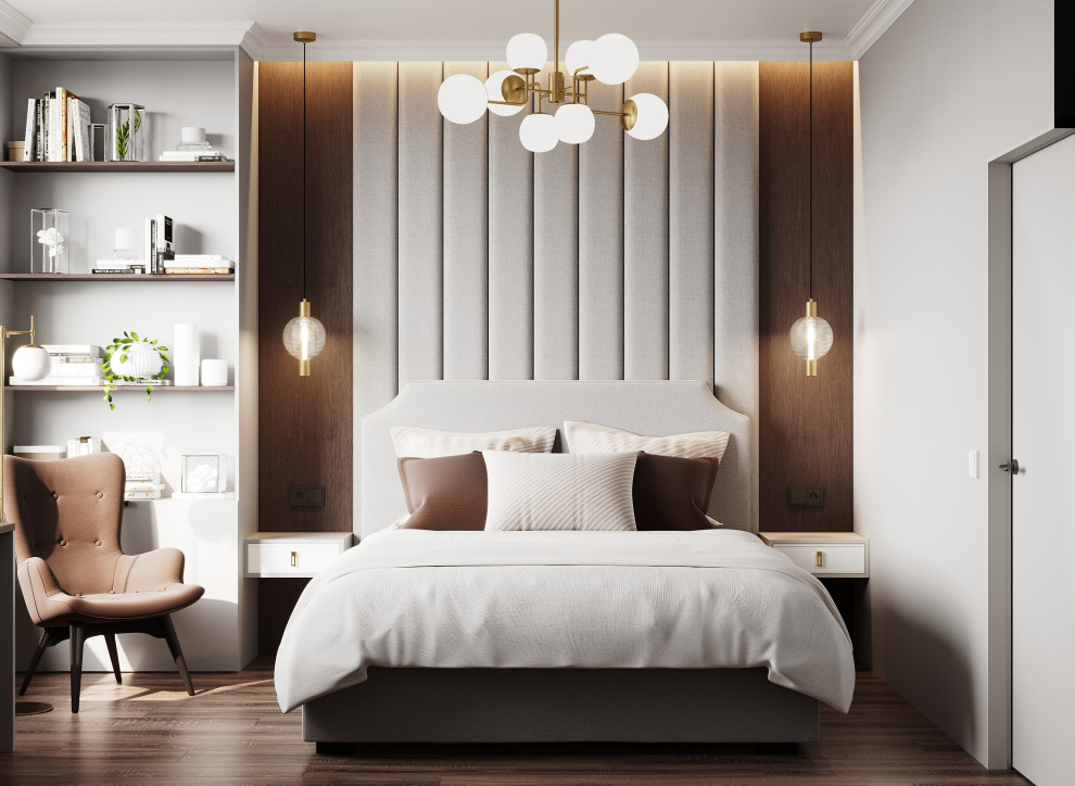 Детская в спокойных тонах ЖК Небо