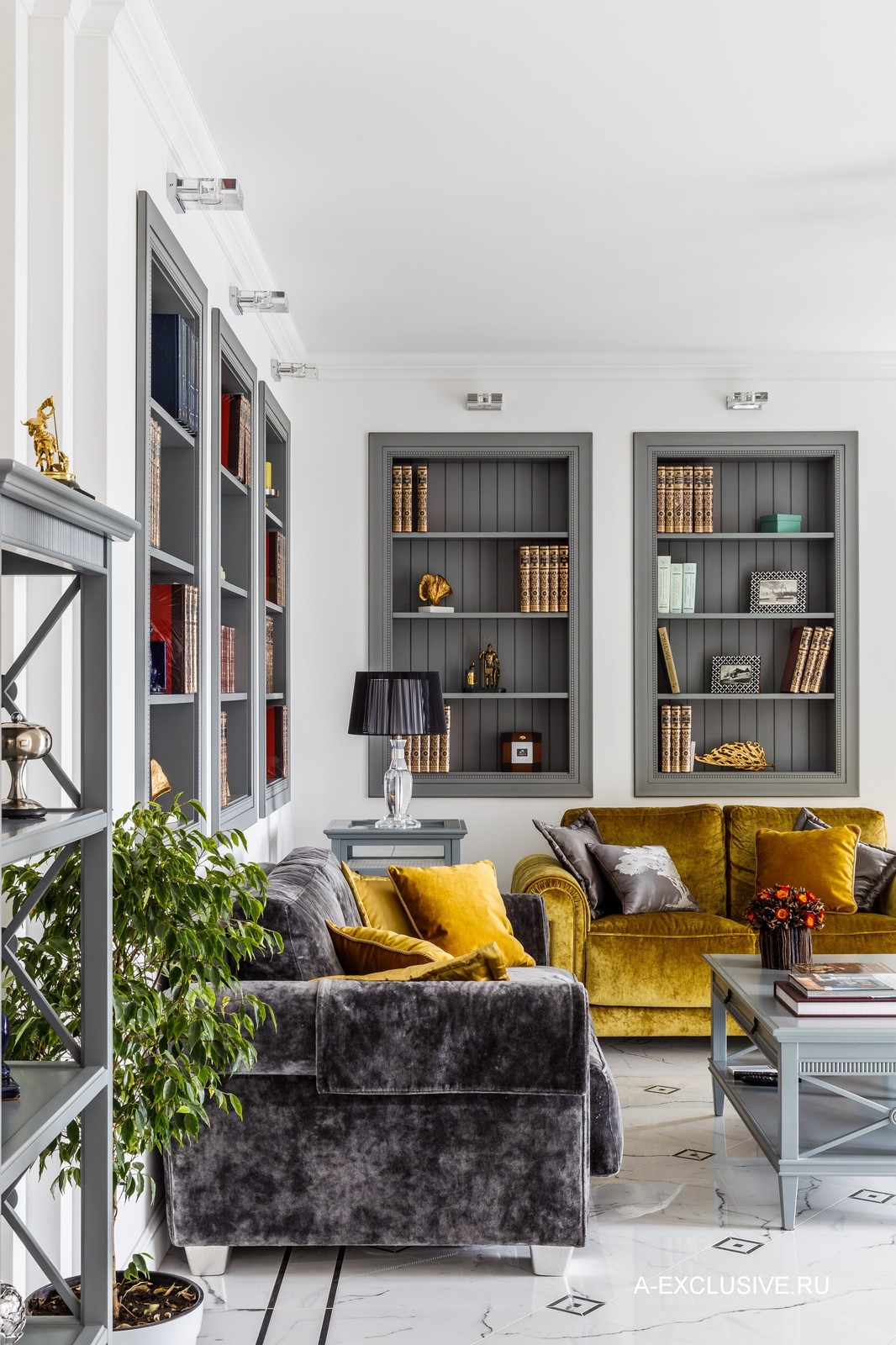 Интерьер квартиры в стиле эклектика