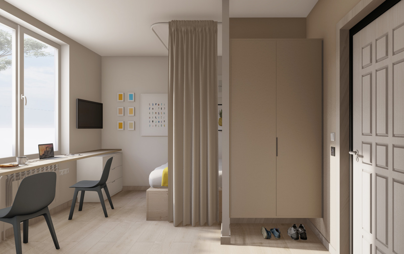 СОЧИ ВЕСЕЛАЯ (СТУДИЯ В АРЕНДУ) 20М