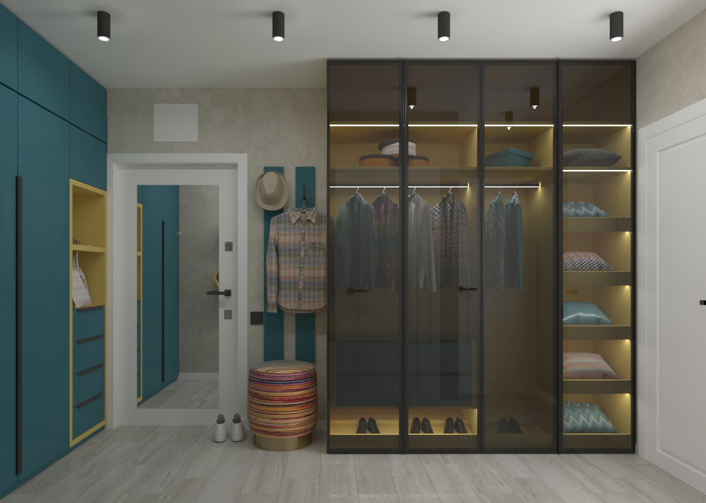 Квартира в стиле "Missoni"