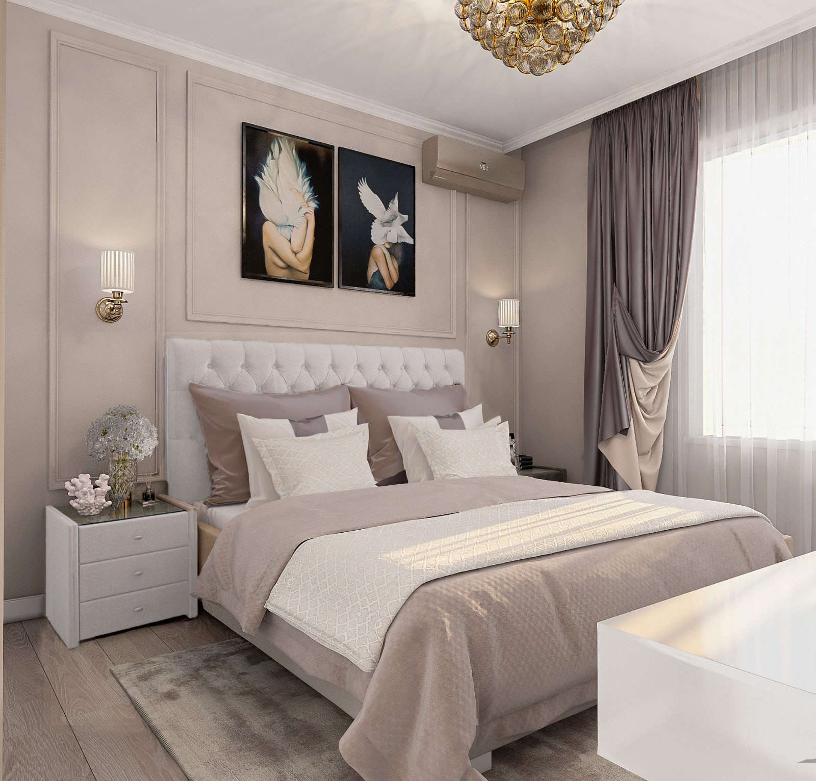 Квартира в неоклассике