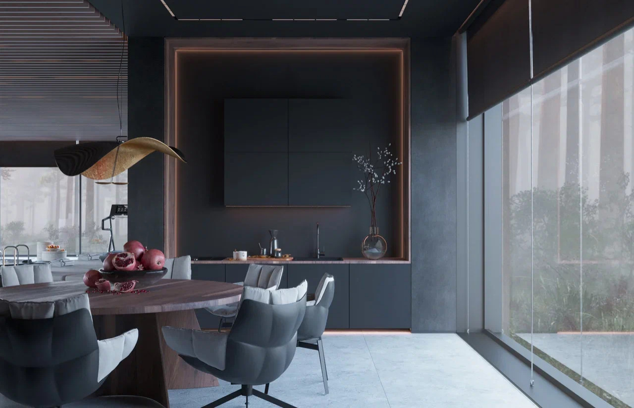 Спа -зона в интерьере дома в КП Променад