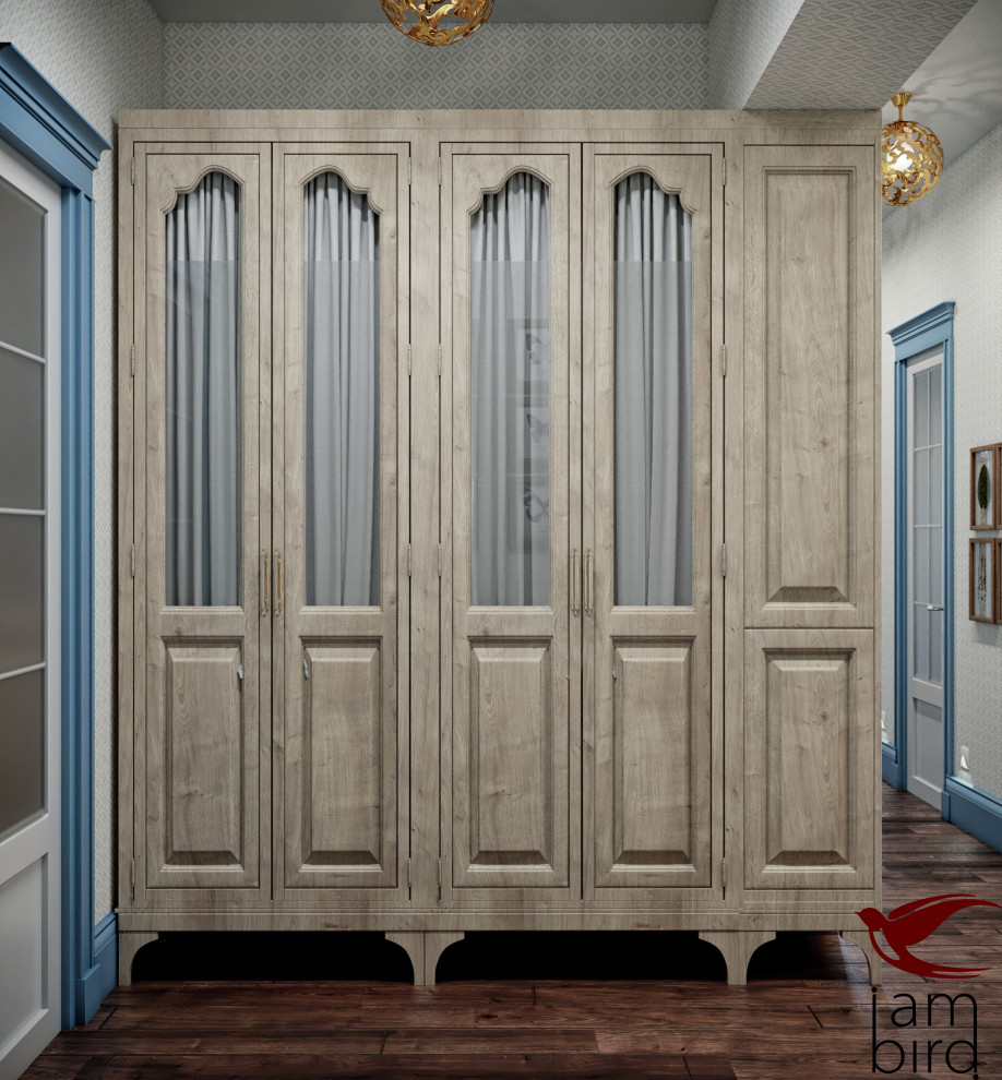 Бохо-Шик в историческом районе Москвы 80 кв.м