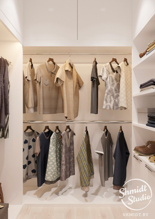 Проект интерьера "Искусный", Минск, 80м.кв