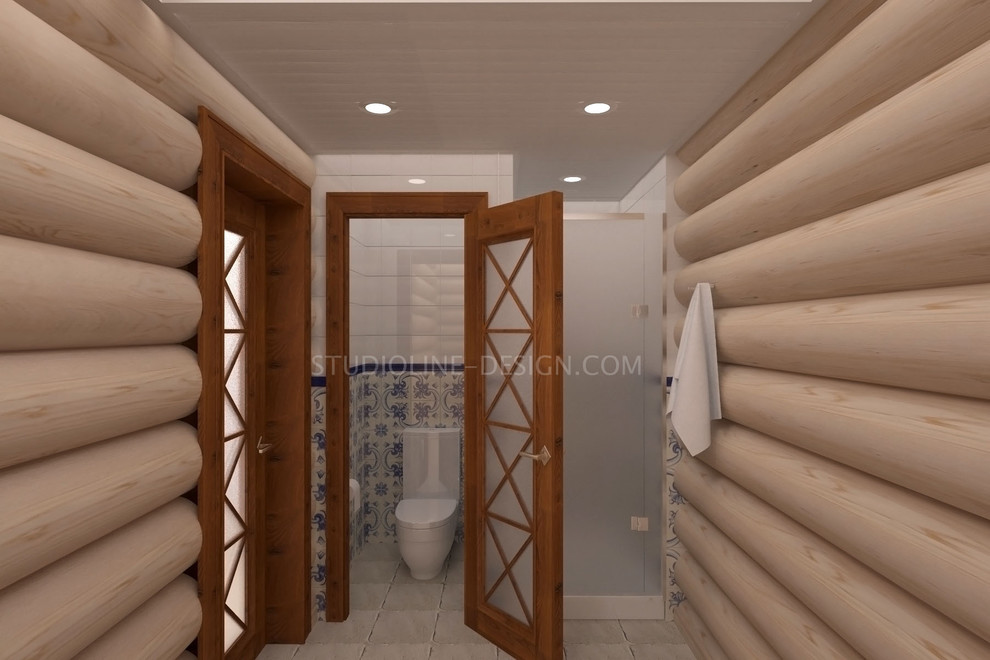 Дизайн интерьера дачи из сруба