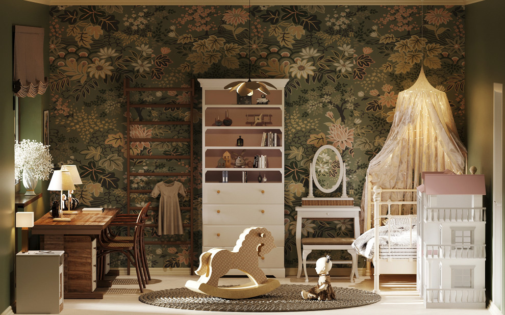 Обложка проекта: Детская комната для двух девочек