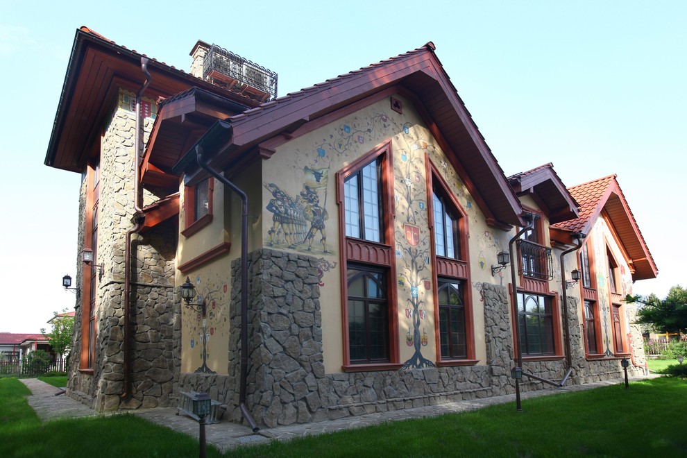 Коттедж в стиле средневековья