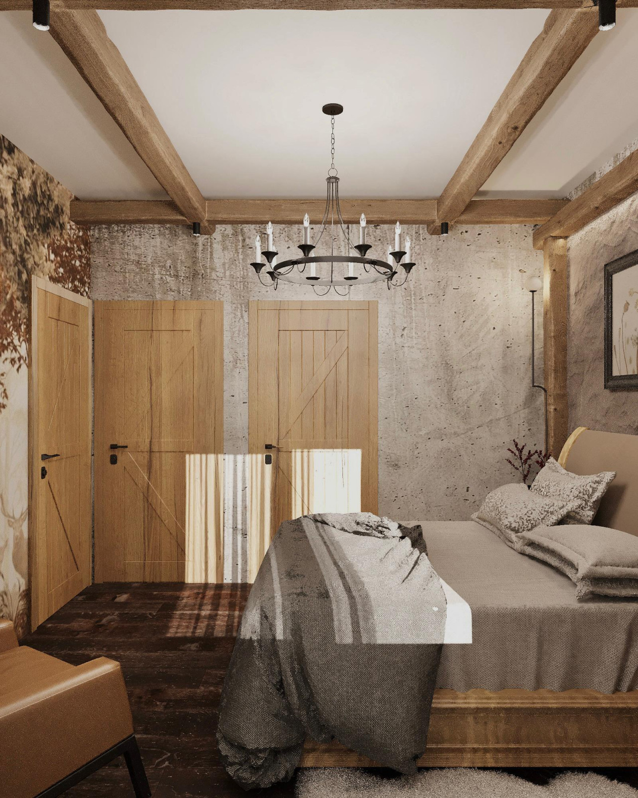 Визуализация интерьера помещений жилого дома