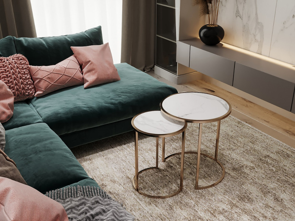 Дизайн проект квартиры "ЖК Кутузовский" 123 м2