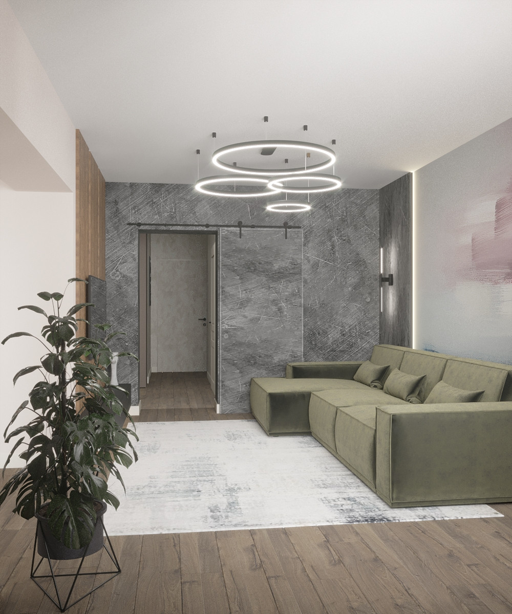 Современная квартира для молодой пары