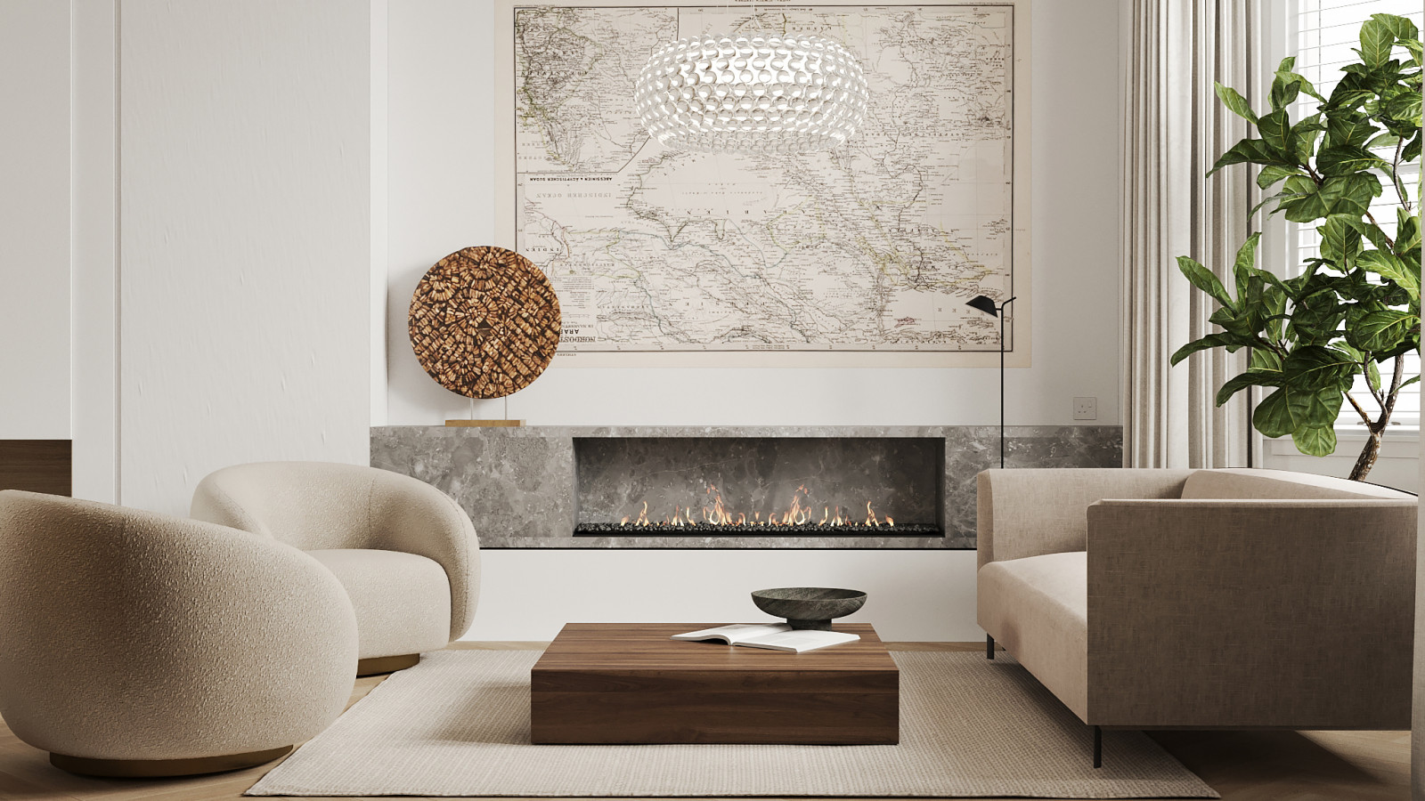 A Delightful London Townhouse: Embracing Old Maps and Modern Living