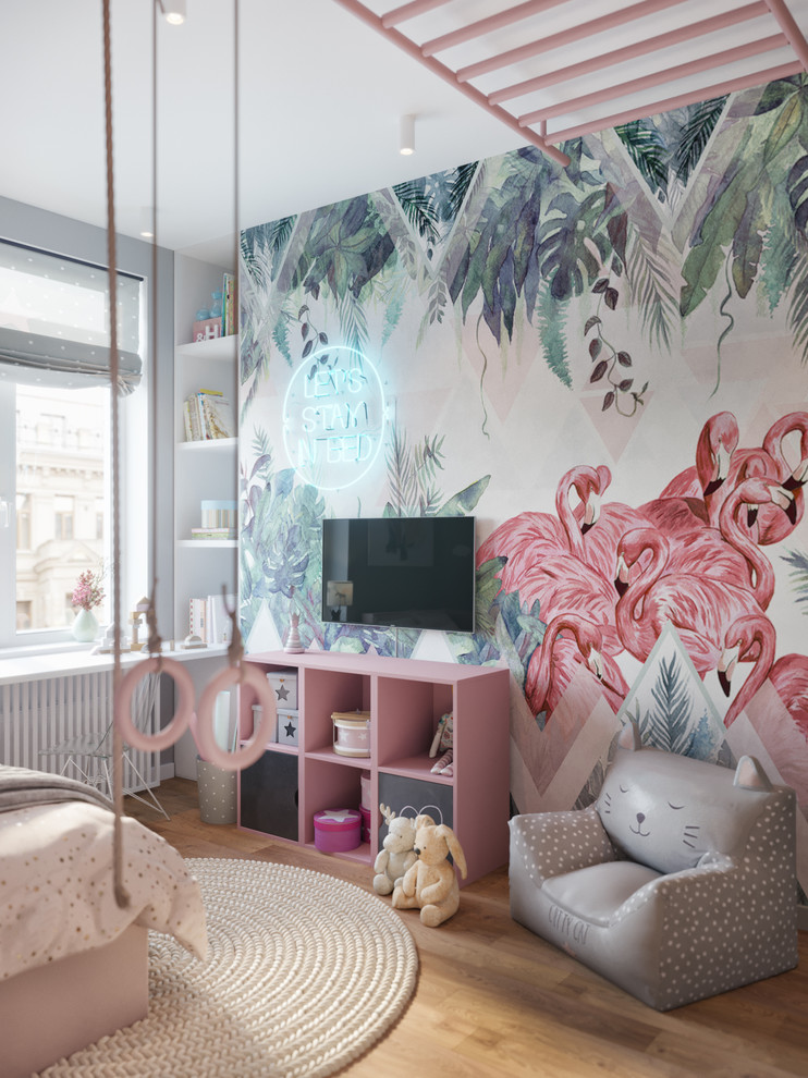 Обложка проекта: Детская комната для девочки