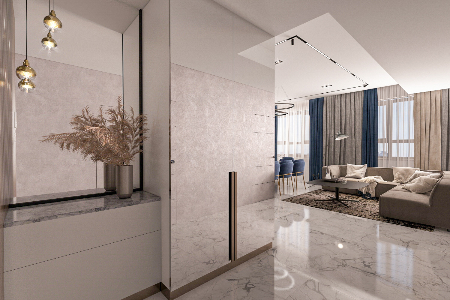 Обложка проекта: Квартира 115 кв м ЖК Акай сити