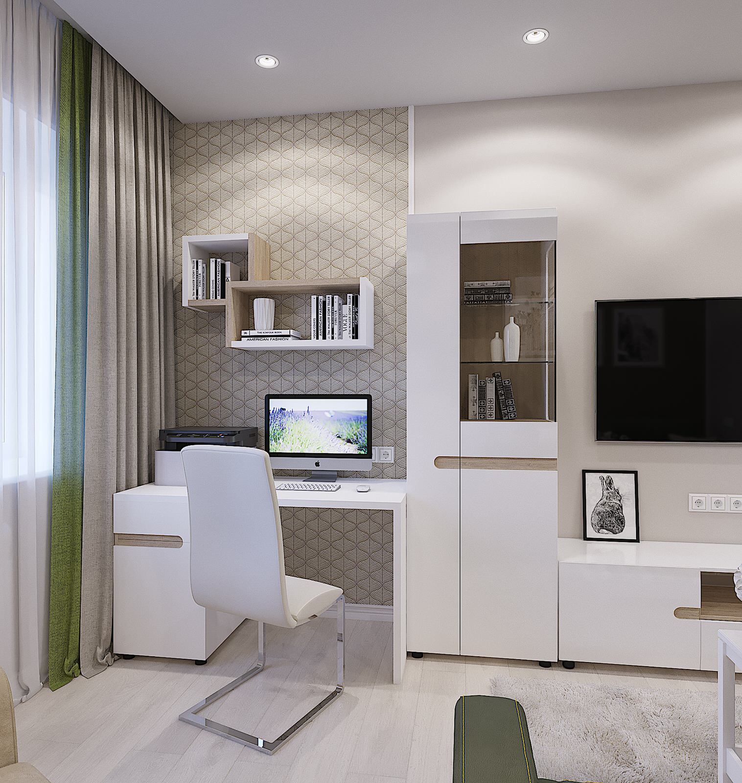 Проект двухкомнатной квартиры на пр.Ленина