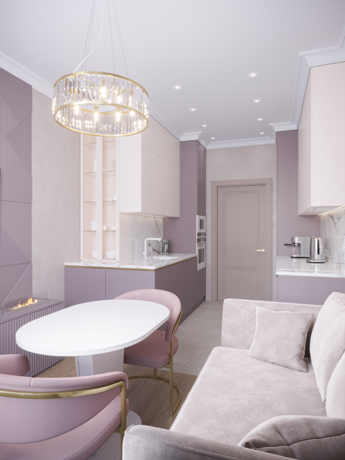 Кухня-гостиная