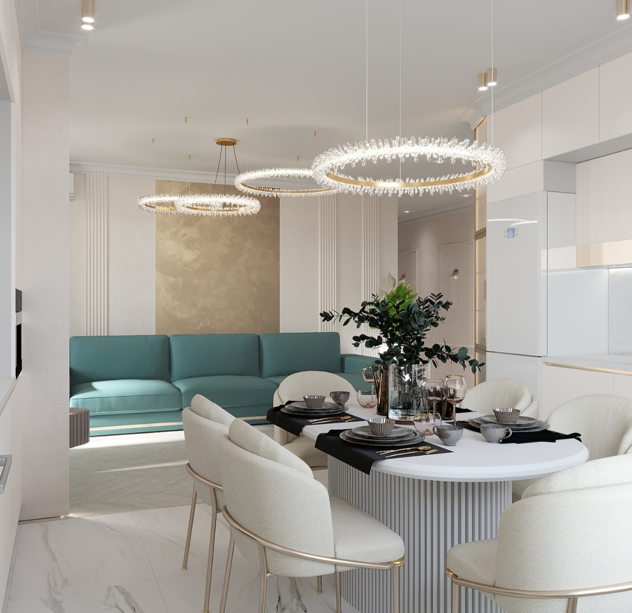 Обложка проекта: Квартира в ЖК "Ньютон"